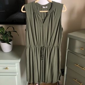 Army Green GAP Dress